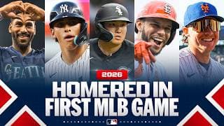More players have homered in their MLB debuts in 2026 than ever before! 😳 | MLB Highlights