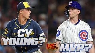 WHO WINS?! NL Cy Young candidate Jacob Misiorowski vs. potential NL MVP Pete Crow-Armstrong! 🔥💪