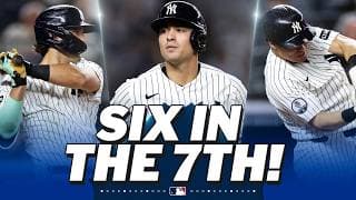 Anthony Volpe's GRAND SLAM caps off a SIX-RUN 7th for the Yankees! 🔥😤| MLB Highlights