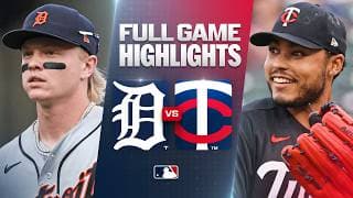 TIGERS vs. TWINS: Official Full Game Highlights (August 31) | 2026 MLB Season