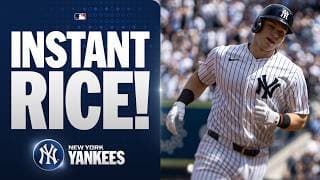 Ben Rice gets the Yankees on the board INSTANTLY with a leadoff homer! 🍚 | MLB Highlights
