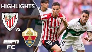 Fierce Finish 😦 Athletic Club vs. Elche | LALIGA Highlights | ESPN FC