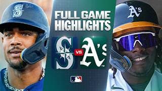 MARINERS vs. ATHLETICS: Official Full Game Highlights (September 13) | 2026 MLB Season
