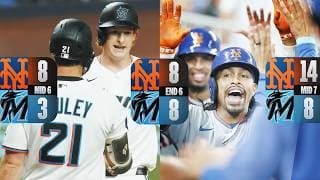 WILD INNINGS by Marlins & Mets (The final score ended up being 15-14!) | MLB Highlights