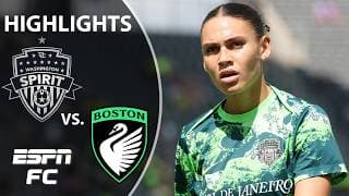 Washington Spirit vs. Boston Legacy | NWSL Highlights | ESPN FC