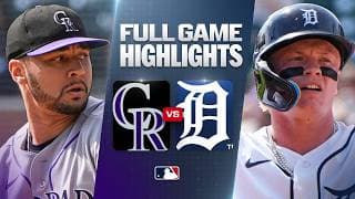 ROCKIES vs. TIGERS: Official Full Game Highlights (September 13) | 2026 MLB Season