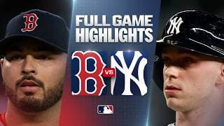 RED SOX vs. YANKEES: Official Full Game 2 Highlights (August 29) | 2026 MLB Season
