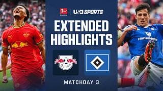 RB Leipzig v. Hamburger SV | BUNDESLIGA HIGHLIGHTS | USA Sports