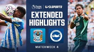 Coventry City Football Club v. Brighton | PREMIER LEAGUE HIGHLIGHTS | 09/13/2026 | USA SPORTS