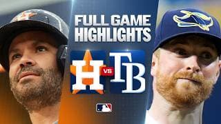 ASTROS vs. RAYS: Official Full Game Highlights (September 11) | 2026 MLB Season