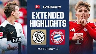SV Elversberg v. FC Bayern Munich | BUNDESLIGA HIGHLIGHTS | USA Sports