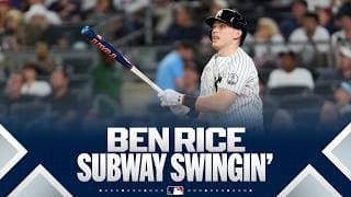 Ben Rice adds to the Yankees' lead with a solo home run! 🍚 | MLB Highlights