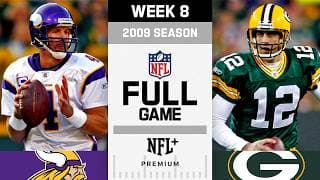 Favre Returns to Lambeau! (Vikings vs. Packers 2009, Week 8) | Throwback Game of the Week