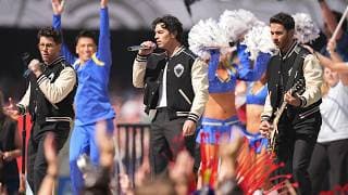 Jonas Brothers FULL Halftime Show at the Melbourne Game @amex
