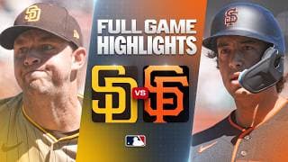 PADRES vs. GIANTS: Official Full Game Highlights (September 12) | 2026 MLB Season