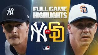YANKEES vs. PADRES: Official Full Game Highlights (September 4) | 2026 MLB Season