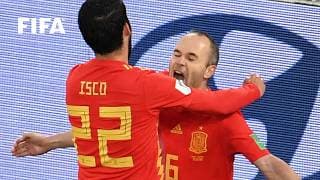 1-Minute Match | Spain Storm Back Against Morocco! | 2018 FIFA World Cup