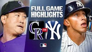 ROCKIES vs. YANKEES: Official Full Game Highlights (September 9) | 2026 MLB Season