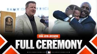 FULL CEREMONY: Hall of Famer Jeff Kent has his number retired by the San Francisco Giants! 🤩