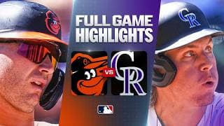 ORIOLES vs. ROCKIES: Official Full Game Highlights (September 2) | 2026 MLB Season