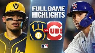 BREWERS vs. CUBS: Official Full Game Highlights (September 1) | 2026 MLB Season