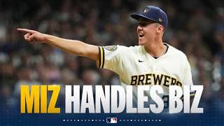 Jacob Misiorowski lowers his ERA to an MLB-best 1.95 with another DOMINANT outing for the Brewers! 🍻