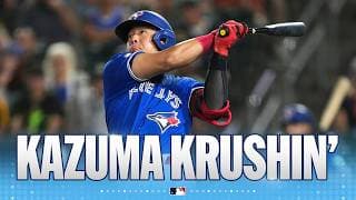Kazuma Okamoto mashes his 29th home run of the season for the Blue Jays! 💪 | MLB Highlights