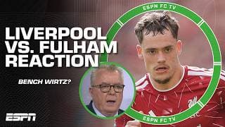 Should Liverpool bench Florian Wirtz? 'Gotta do what's best for the team' - Steve Nicol | ESPN FC
