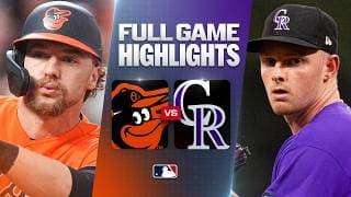 ORIOLES vs. ROCKIES: Official Full Game Highlights (August 31) | 2026 MLB Season
