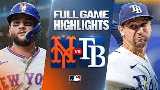 METS vs. RAYS: Official Full Game Highlights (August 31) | 2026 MLB Season