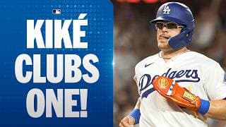 ONE SWING: 3rd Dodgers homer of the night and Kiké Hernández's 3rd homer of 2026! | MLB Highlights