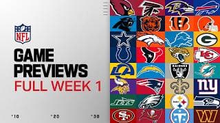 Full Week 1 Game Preview | 2026 Season