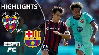 2 GOALS FOR LAMINE YAMAL ⚽⚽ Levante vs. Barcelona | LALIGA Highlights | ESPN FC