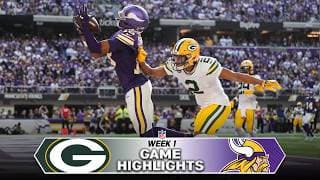 Green Bay Packers vs. Minnesota Vikings Game Highlights | NFL 2026 Season Week 1