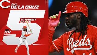 FIVE STRAIGHT GAMES with a HOMER for Elly De La Cruz! 💥💥💥💥💥 MLB Highlights