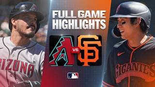 D-BACKS vs. GIANTS: Official Full Game Highlights (August 29) | 2026 MLB Season