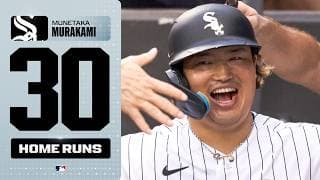 ALL 30 HOMERS: Munetaka Murakami has the first 30-HR rookie season by a Japanese-born player 🇯🇵