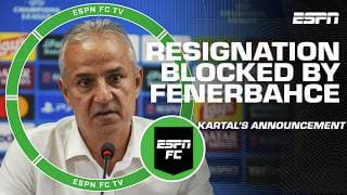 'I've never seen anything like it' 😅 Fenerbahce blocks manager's resignation | ESPN FC