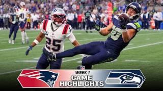 New England Patriots vs. Seattle Seahawks Game Highlights Week 1 | NFL 2026