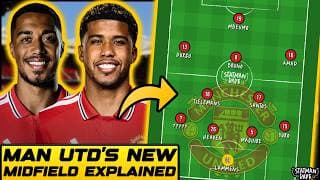 Manchester United’s NEW LOOK MIDFIELD Explained