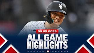 Highlights from ALL GAMES on 9/5 (Munetaka Murakami makes history, Caminero AL HR leader and MORE!)