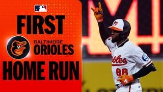 Luis Robert Jr. UNLOADS on his FIRST HOME RUN as a member of the Orioles! 💪 | MLB Highlights